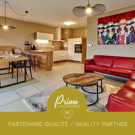 Le Manou, Appartement Neuf Avec Terrasse, Parking Sous-Terrain & Ascenseur By Primo C0Nciergerie Nevers Extérieur photo